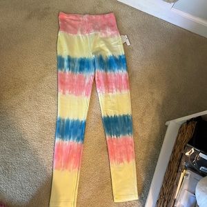 Tie dye leggings